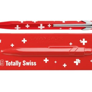 Caran d'Ache Totally Swiss Stylo bille mblématique Swiss Made
