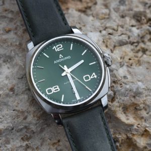 Anonimo AM-4000.01.107.W66 Collection Epurato Green Automatique Bracelet Cuir