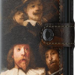 Secrid MAr-Night Watch Collection Capsule Art: La Ronde de nuit - Rembrandt porte cartes sécurisé