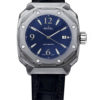 Ratel montre Swiss made collection Black Ocean, mouvement automatique, glace saphire, édition limitée.
