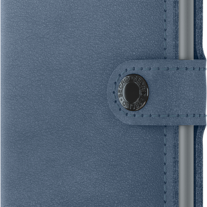 Secrid Ice Blue Porte cartes sécurisé en aluminium et cuir européen. Made in Hollande.