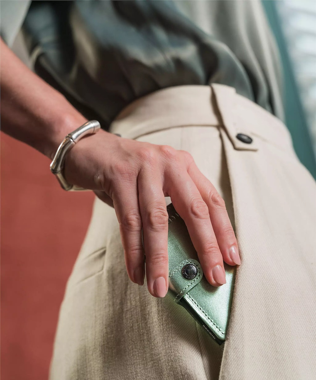 Secrid Porte carte sécurisé bleu