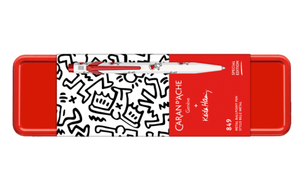 Caran d'Ache Stylo bille Keith Haring 849.123 Swiss made