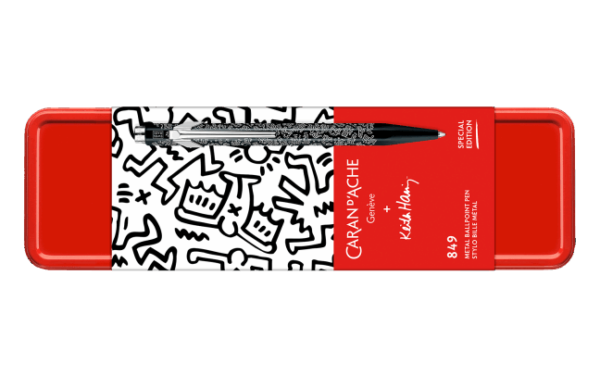 Caran d'Ache Stylo bille Keith Haring 849.223 Swiss made