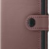 Secrid MM-Rose Porte cartes anti piratage. Made in Hollande, cuir Européen.