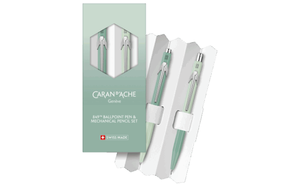Caran d'Ache 8490.706 porte mine stylo bille pack Swiss made cadeau